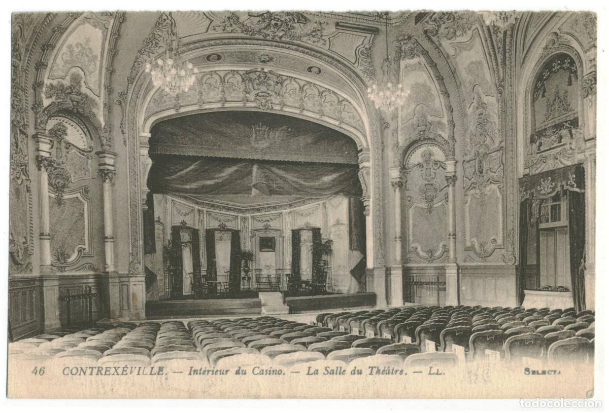 Cartes Postales: CONTREX&Eacute;VILLE_Casino_LL. 46 / Teatros Francia