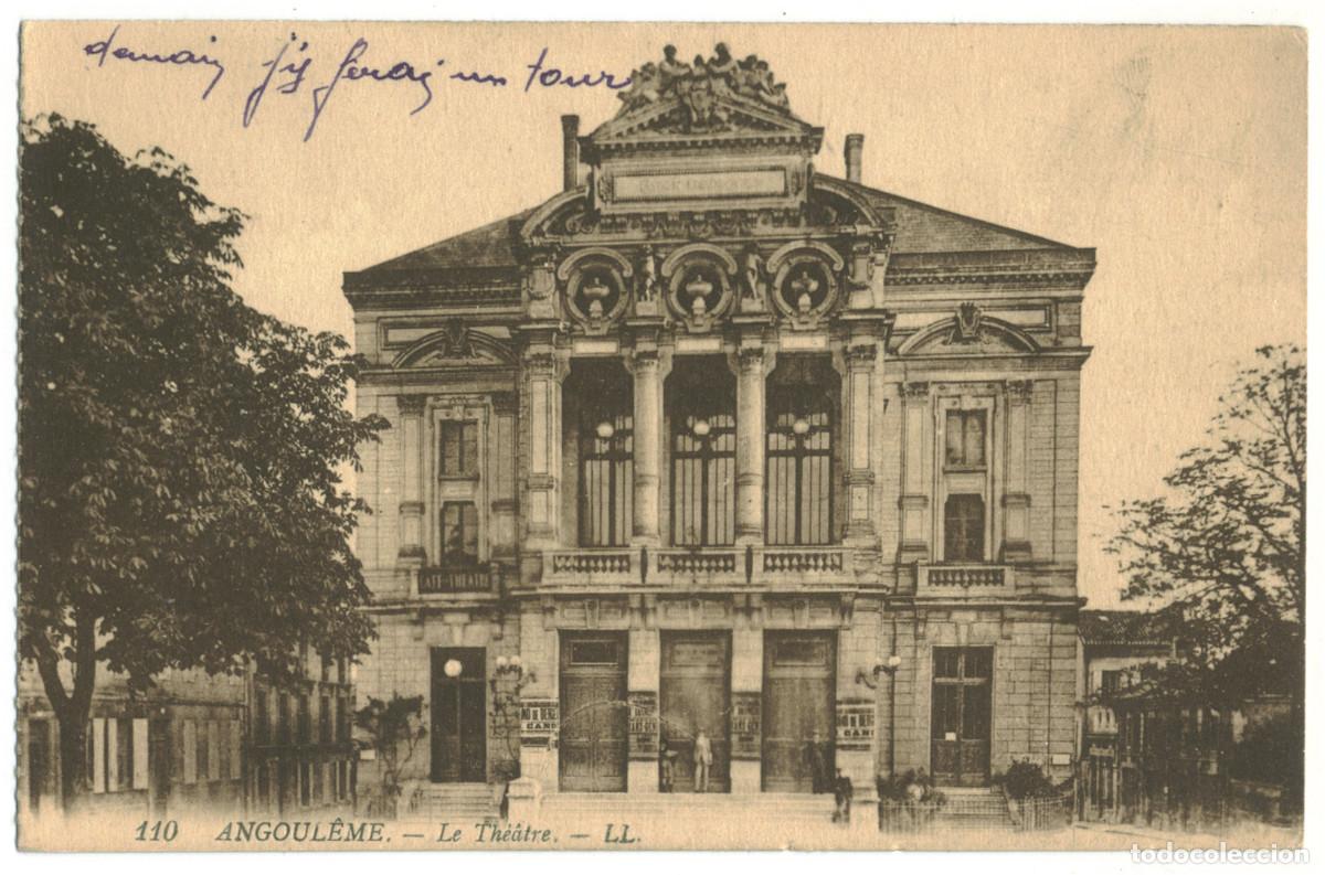 Cartes Postales: ANGOUL&Ecirc;ME_Th&eacute;&acirc;tre_L&eacute;vy Fils 110 / Teatros Francia