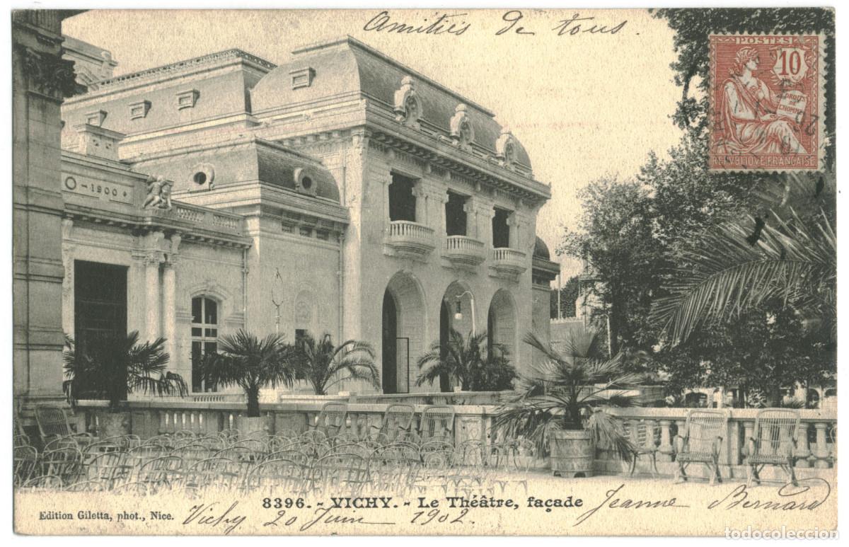 Cartes Postales: VICHY_Th&eacute;&agrave;tre_ Giletta 8396 / Teatros Francia