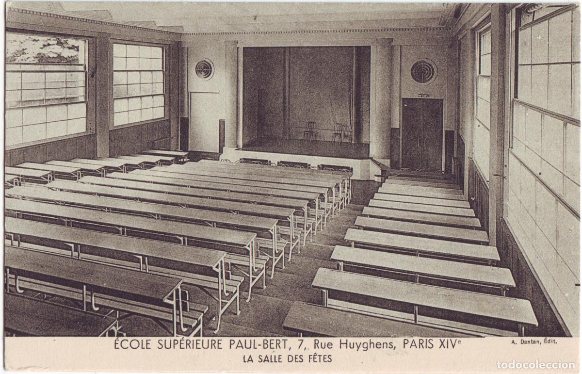 Cartes Postales: PARIS. &Eacute;cole Sup&eacute;rieure Paul-Bert_A. Dantan / Teatros Francia