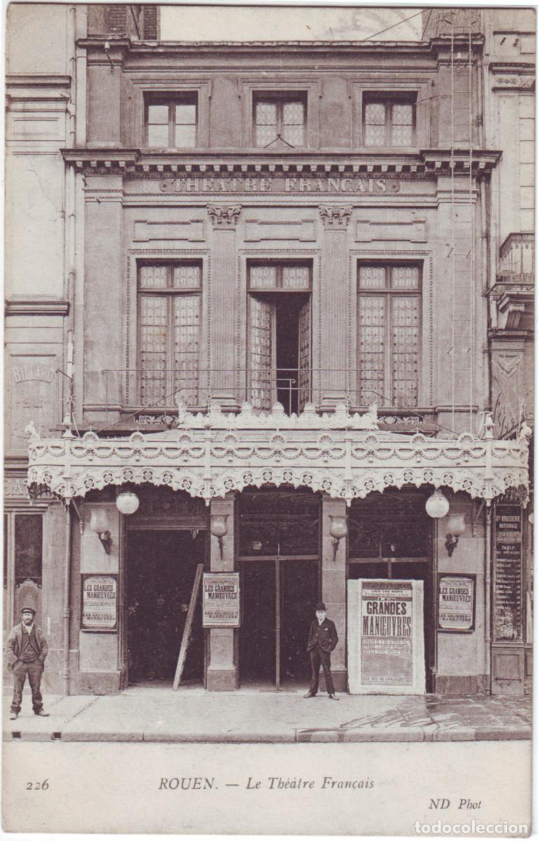 Cartoline: ROUEN. Th&eacute;&acirc;tre Fran&ccedil;ais_ND; 226 / Teatros Francia
