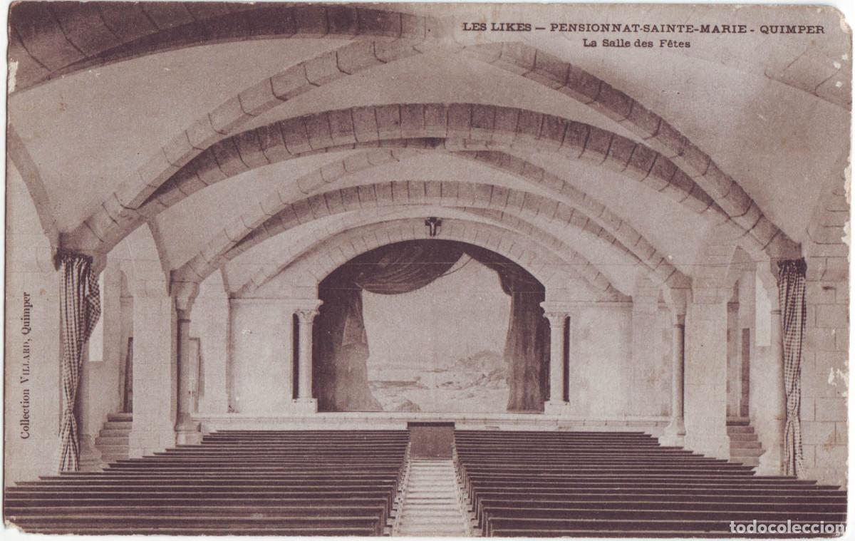 Postales: QUIMPER. Les Likes_Villard / Teatros Francia