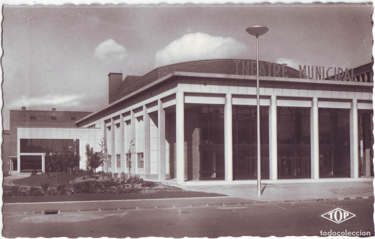 Postkarten: DUNKERQUE. Th&eacute;&acirc;tre Municipal_J. Top; 870 / Teatros Francia