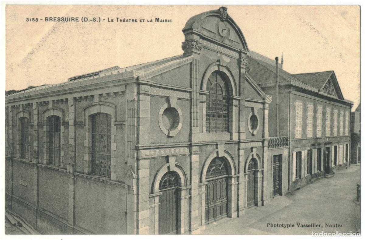 Postales: BRESSUIRE_Th&eacute;&agrave;tre_Vassellier 3158 / Teatros Francia