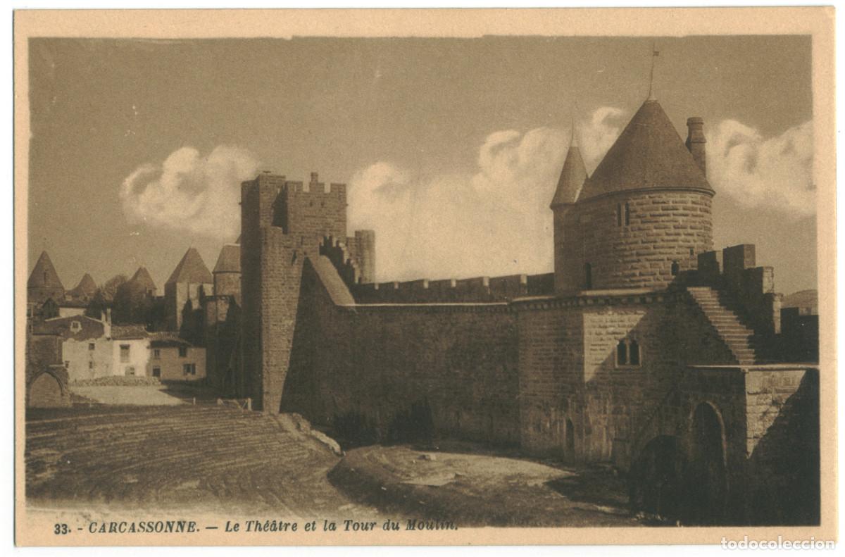 Postales: CARCASSONE_Th&eacute;&agrave;tre_G. Artaud 33 / Teatros Francia