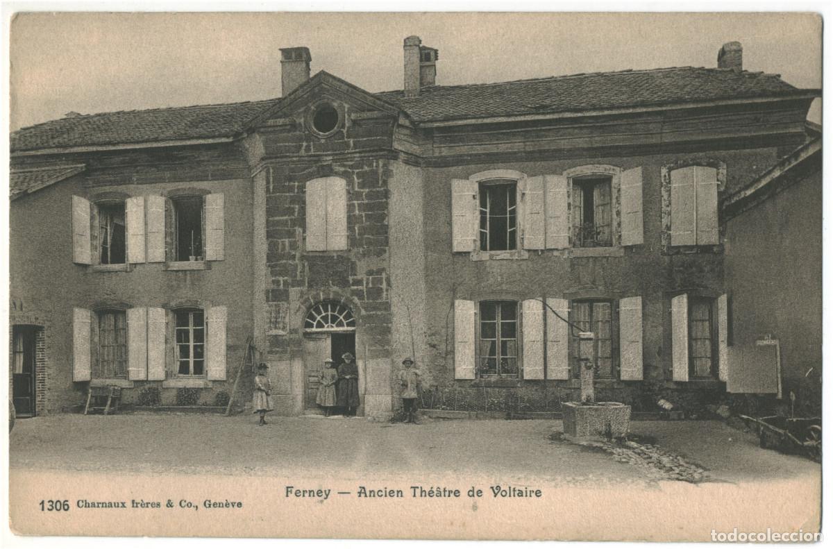 Postales: FERNEY_ Ancien Th&eacute;&acirc;tre de Voltaire_Charnaux 1306 / Teatros Francia