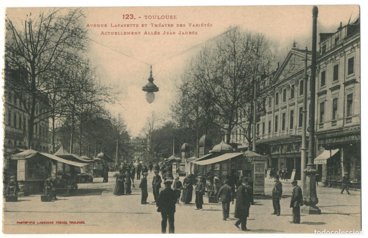 Postales: TOULOUSE_Th&eacute;&agrave;tre des Vari&eacute;t&eacute;s_Labouche 123 / Teatros Francia