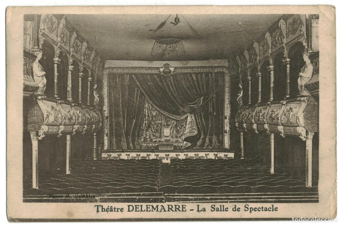 Postales: DELAMARRE_Th&eacute;&acirc;tre_Sin datos / Teatros Francia