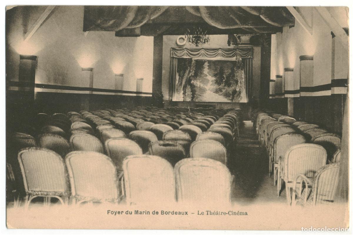 Postkarten: BORDEAUX_Marin de Bordeaux Th&eacute;&acirc;tre Cin&eacute;ma_Ch. Chambon / Teatros Francia