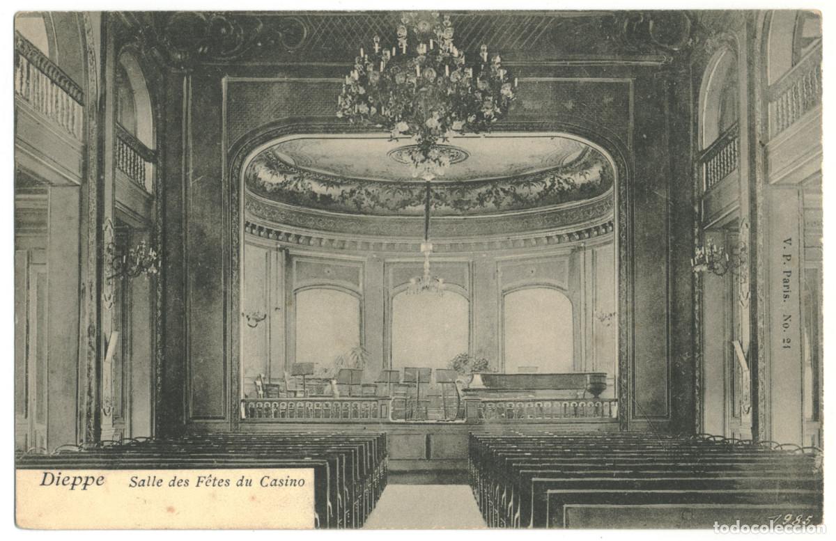 Cartoline: DIEPPE_Casino Sale des F&ecirc;tes_V.P. 21 / Teatros Francia