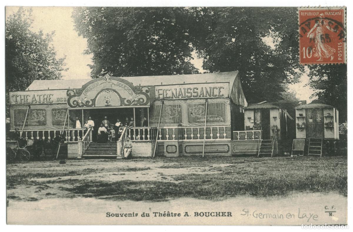 Postales: [SAINT GERMAIN EN LAYE]_Th&eacute;&acirc;tre A. Bouchier_C.F.M / Teatros Francia