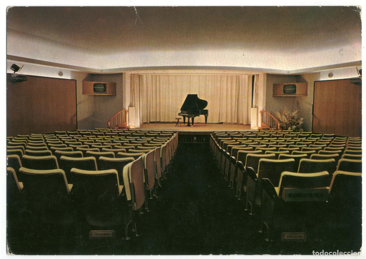 Postales: TROIS EPIS_Centre M&eacute;dical M.G.E.N. Salle de Spectacles_R. Herzog VS 95 & Eurolux 4 / Teatros Francia