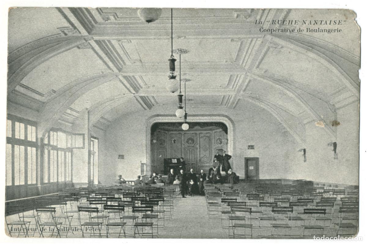 Postales: RUCHE NANTAISE_Salle des F&ecirc;tes_Coop&eacute;rative de Boulangerie / Teatros Francia