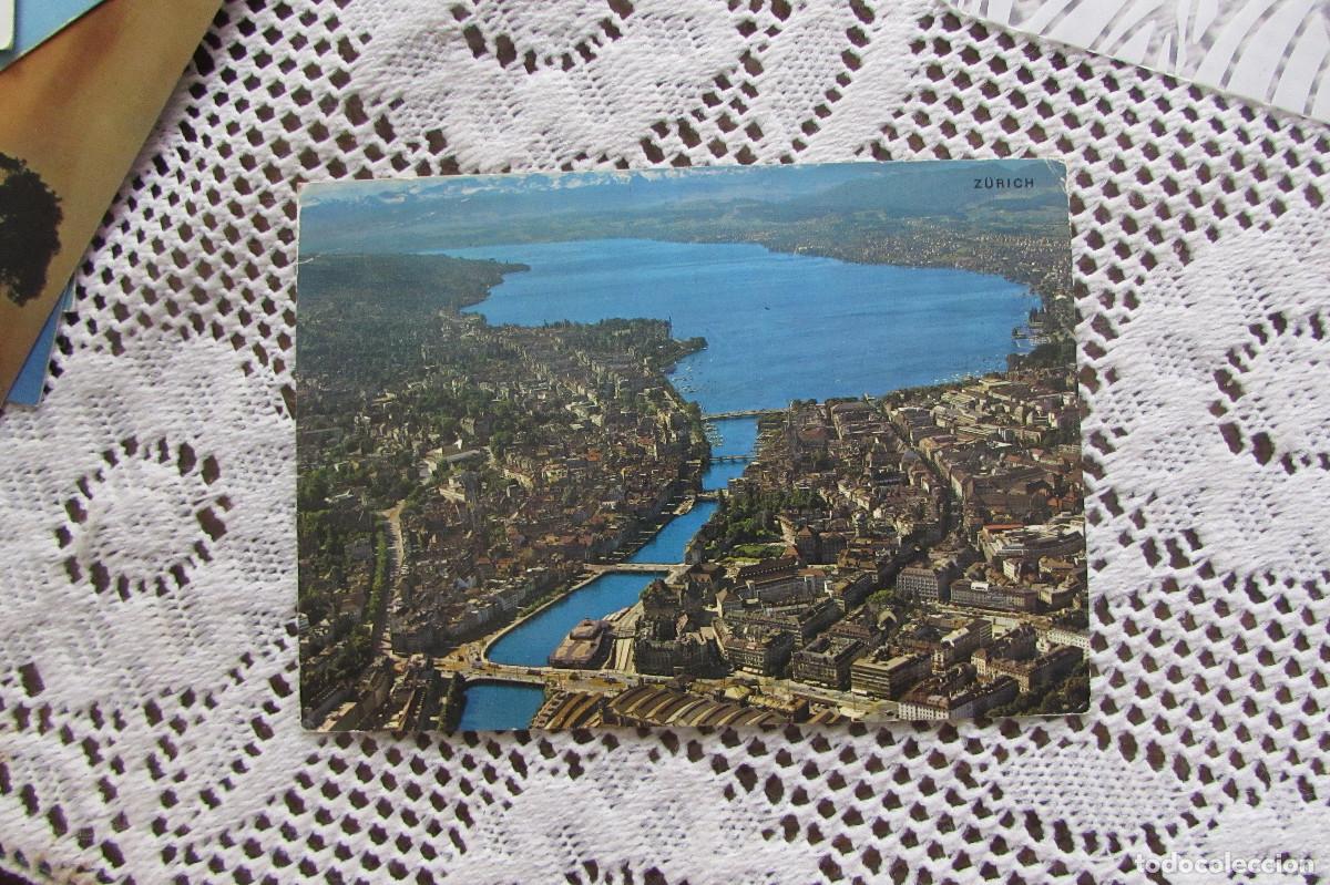 Postales: 656 ZURICH MIT ALPEN - Foto 1