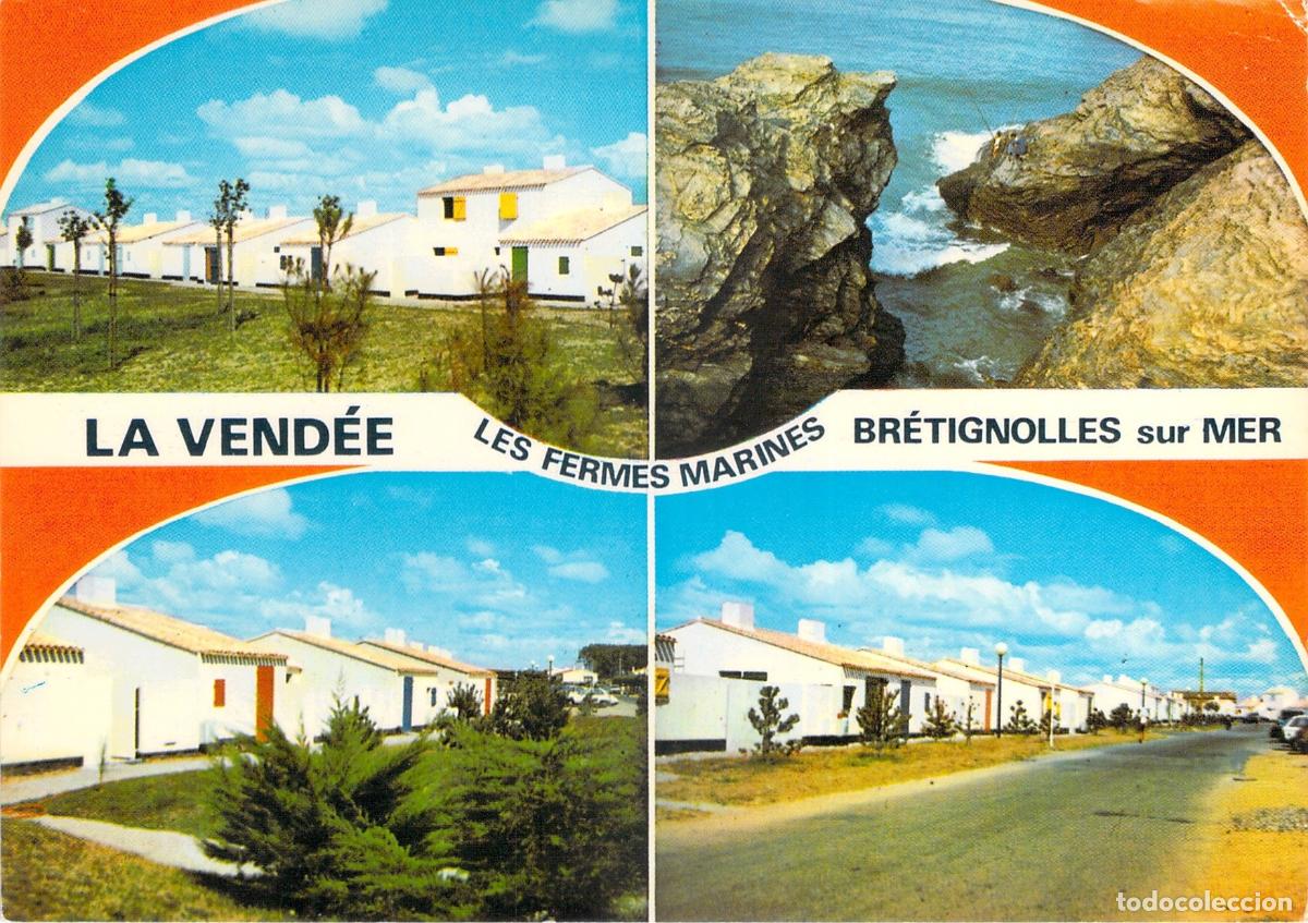 Postales: Postal de Br&eacute;tignolles-sur-Mer, Les Fermes Marines, La Vend&eacute;e