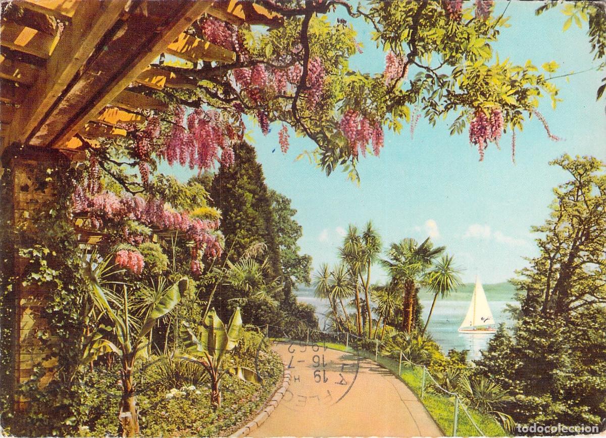 Postcards: Postal de la Isla de Mainau en el Lago de Constanza, Alemania