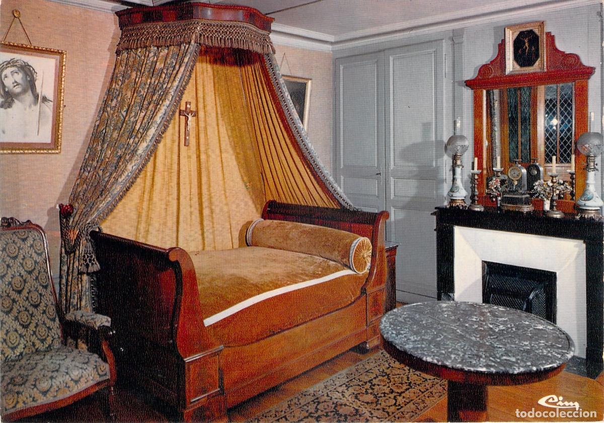 Postales: Postal de la Habitaci&oacute;n de Monsieur Martin en Les Buissonnets, Lisieux