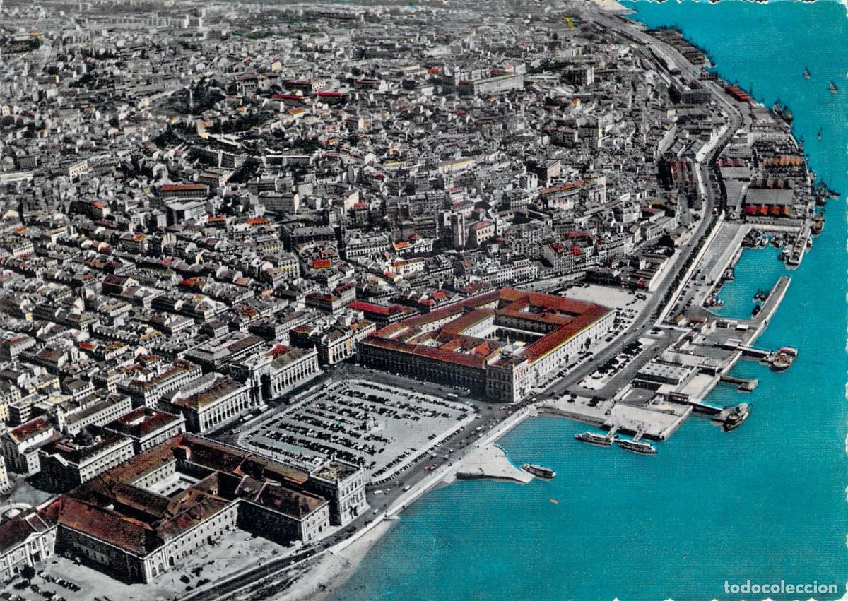 Postales: Postal de Lisboa, Portugal - Vista A&eacute;rea de la Plaza del Comercio