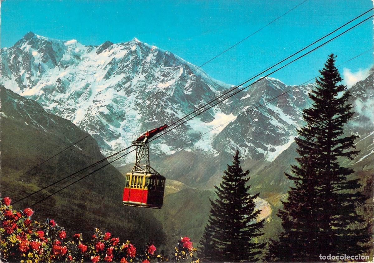 Postkarten: Postal Telef&eacute;rico Macugnaga Italia, Monte Rosa y Monte Moro