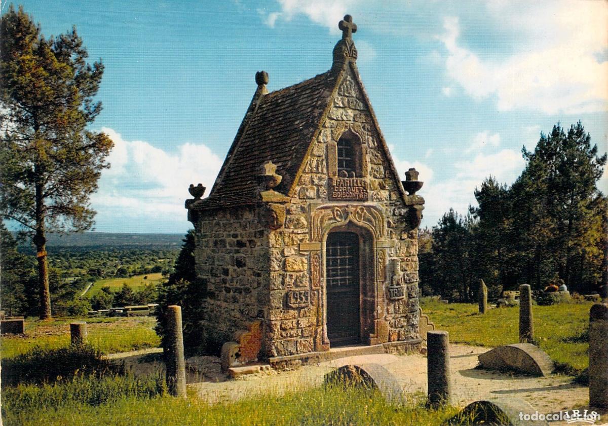 Postcards: Postal de la Capilla de Santa Genoveva en Bagnoles-de-l'Orne
