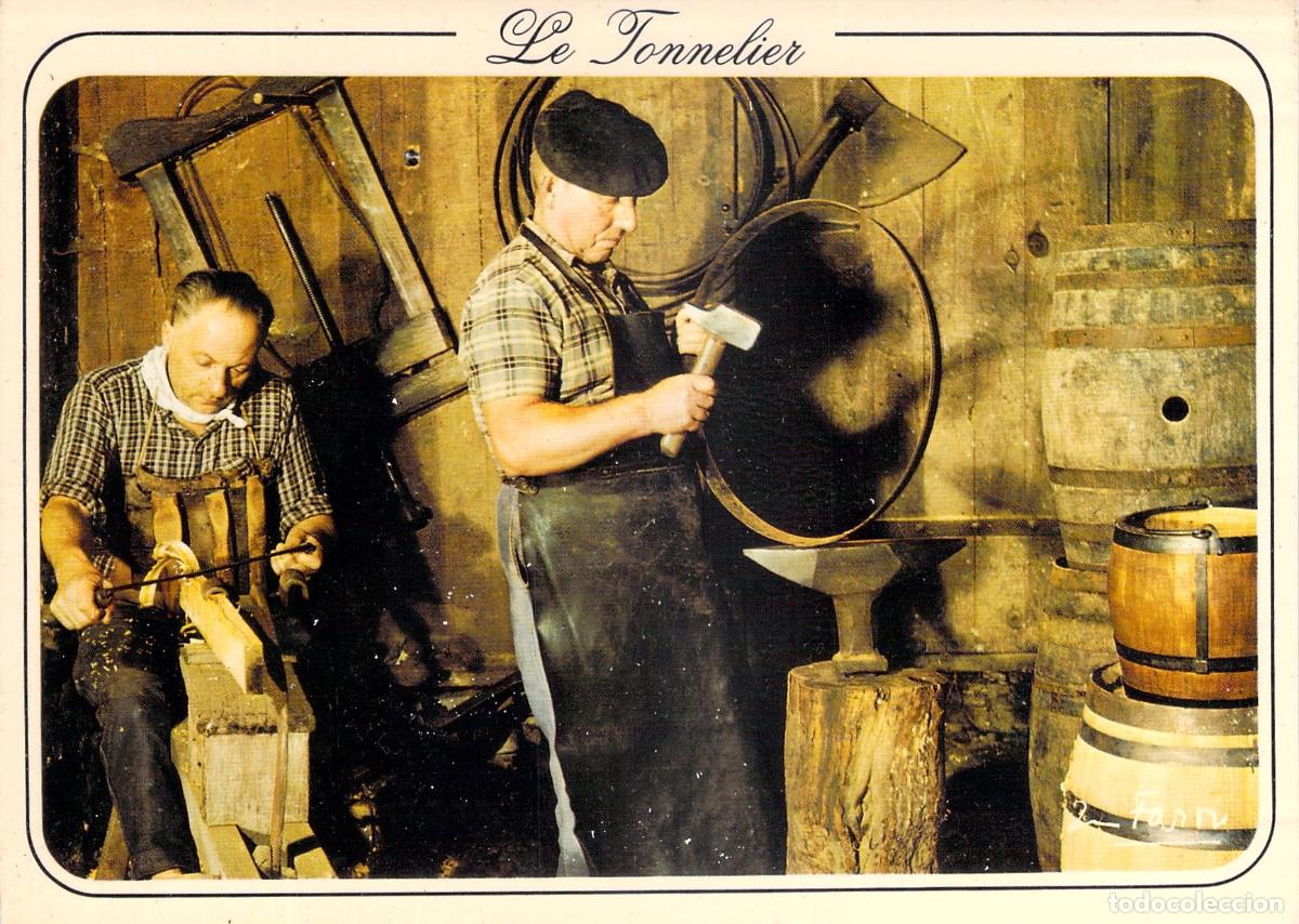 Postkarten: Postal El Tonelero Fabricaci&oacute;n de Barriles de Madera
