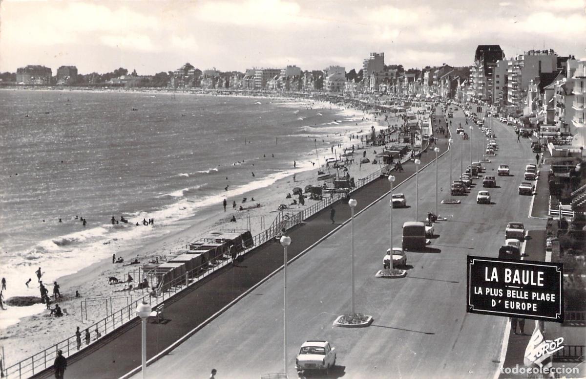 Postales: Postal de La Baule, la playa m&aacute;s bella de Europa y paseo