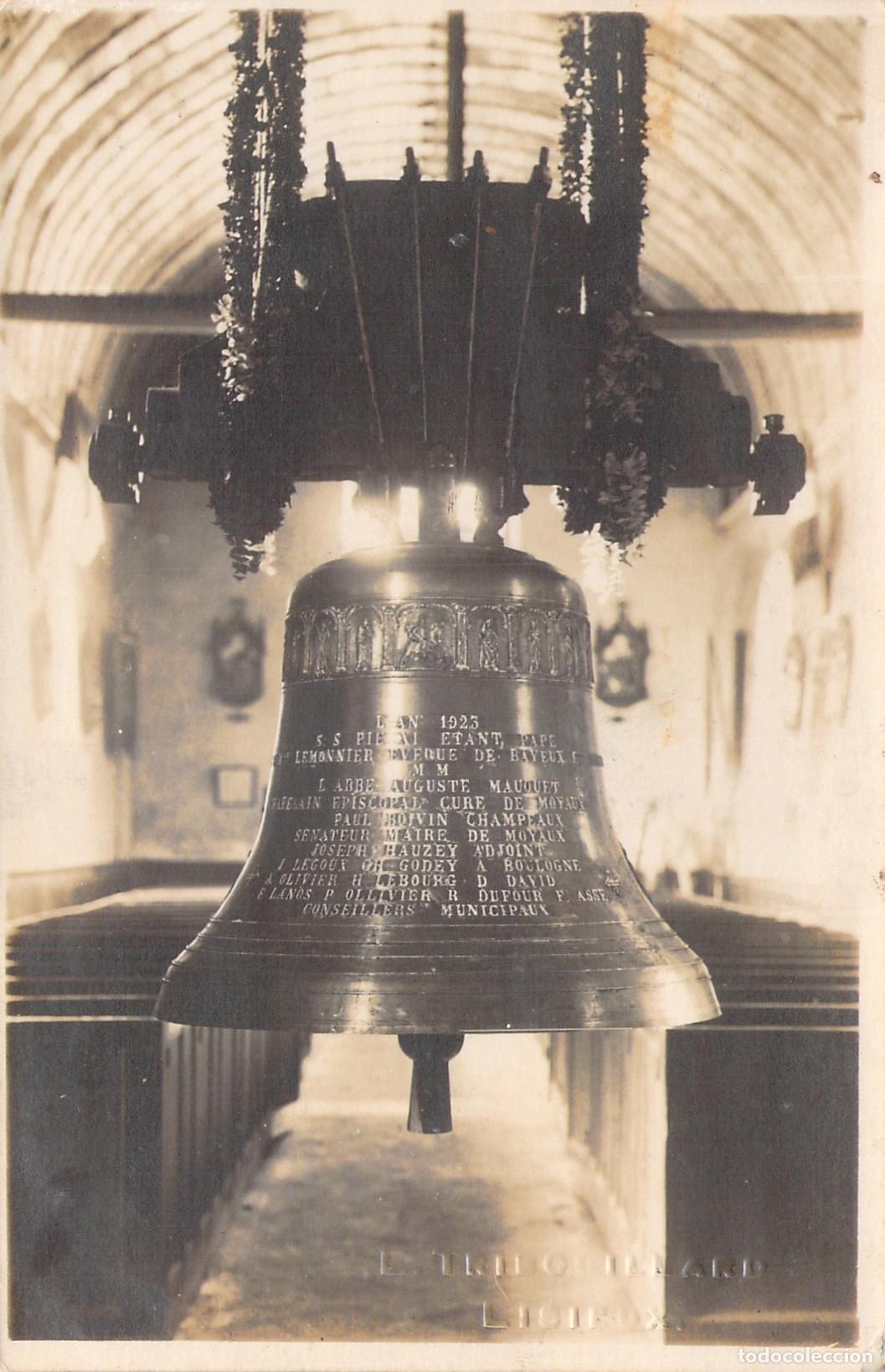 Postales: Postal de Campana de Iglesia de Moyaux, Normand&iacute;a, Francia