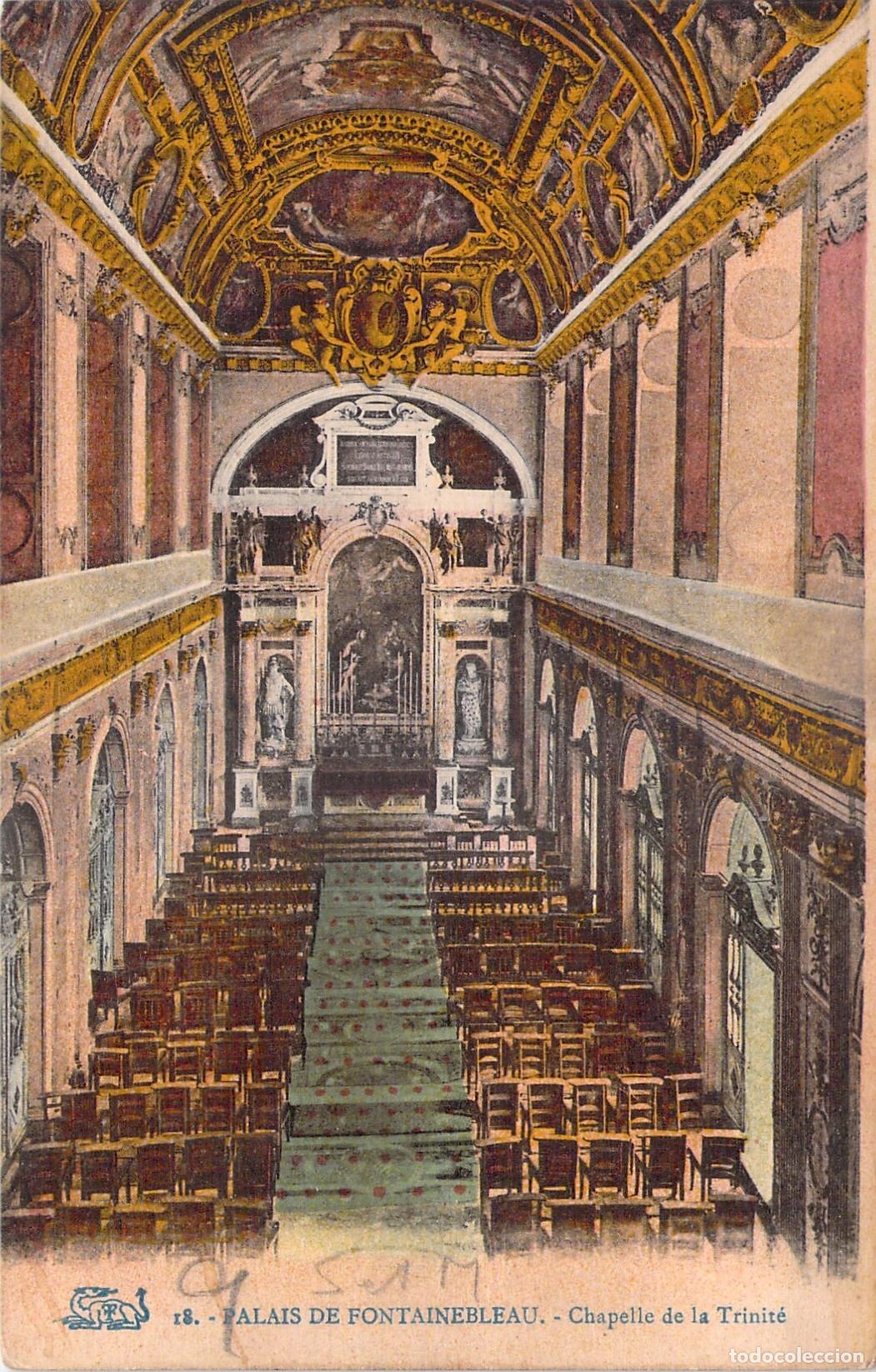 Cartoline: Tarjeta Postal Capilla de la Trinidad Palacio de Fontainebleau