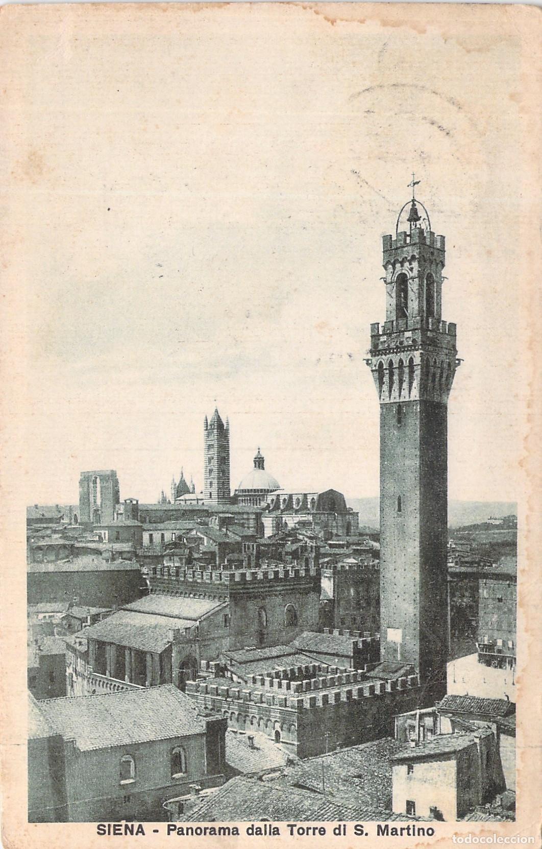 Postkarten: Postal de Siena Italia Panorama desde la Torre de S. Martino