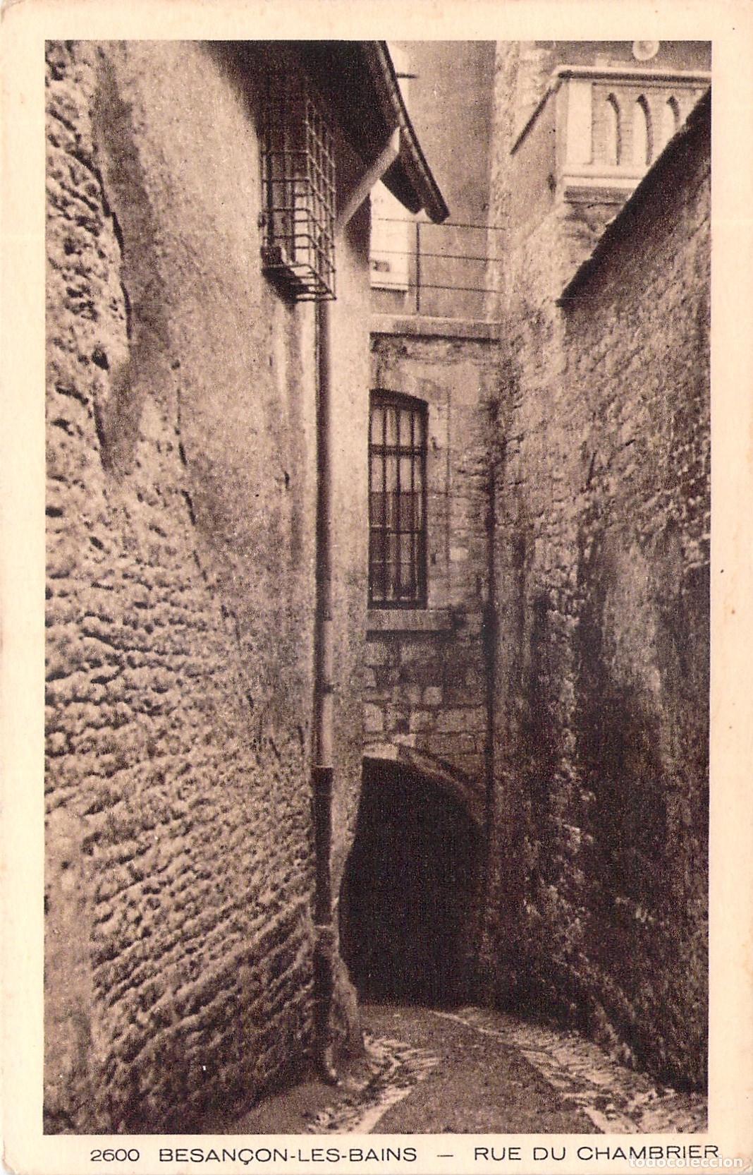 Postales: Postal de Besan&ccedil;on-les-Bains - Rue du Chambrier