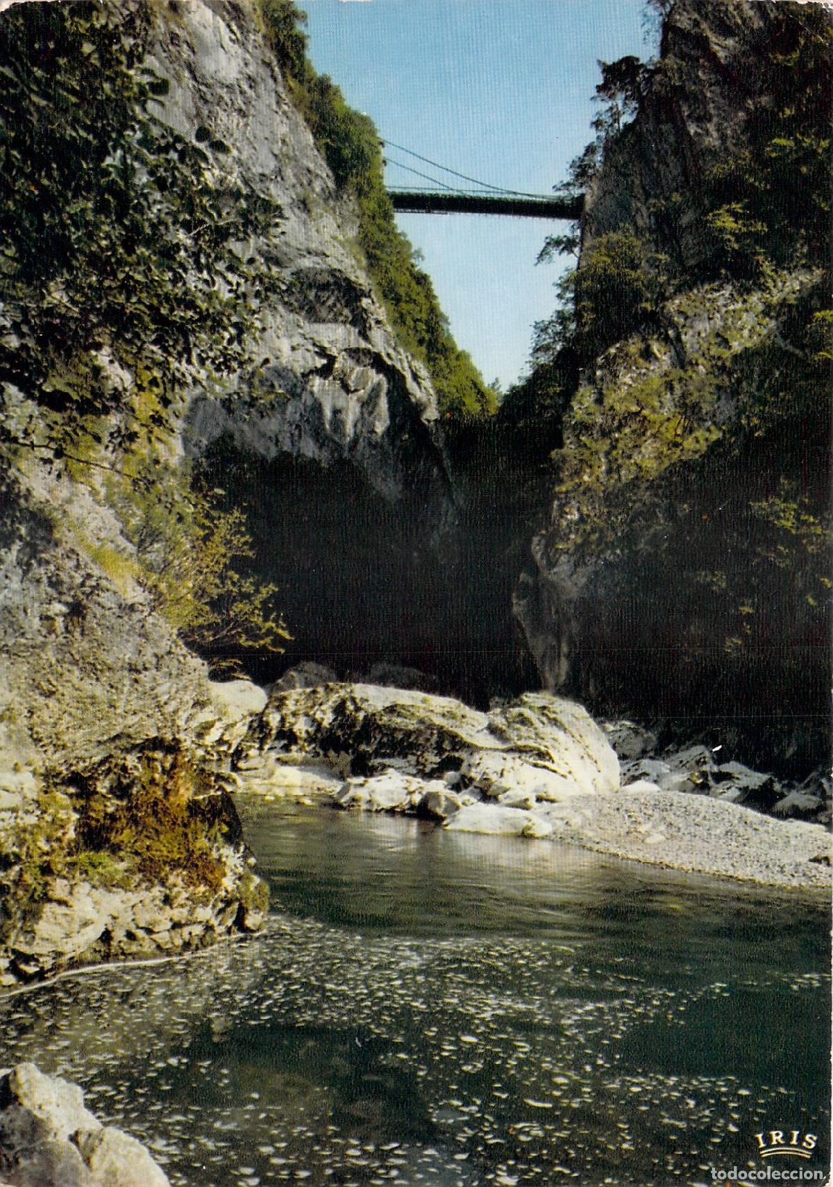 Cartes Postales: Postal del Pont de l'Ab&icirc;me sobre el R&iacute;o Ch&eacute;ran Francia