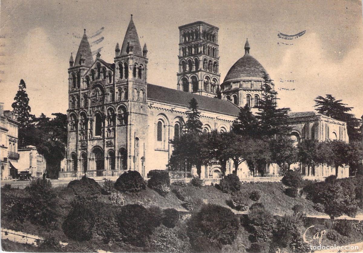 Postcards: Postal de la Catedral de Angulema, Francia - Vista General