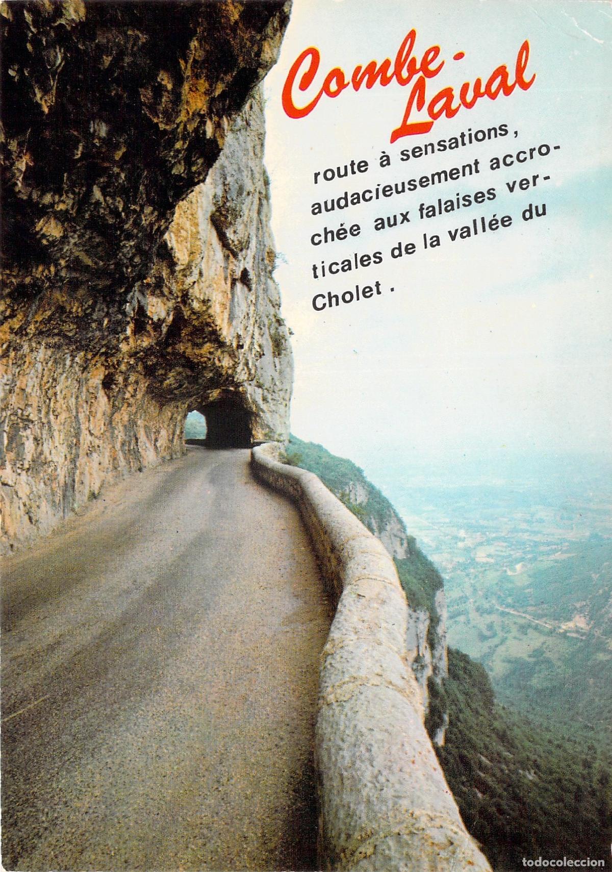 Postcards: Postal de la vertiginosa carretera de Combe-Laval en Francia