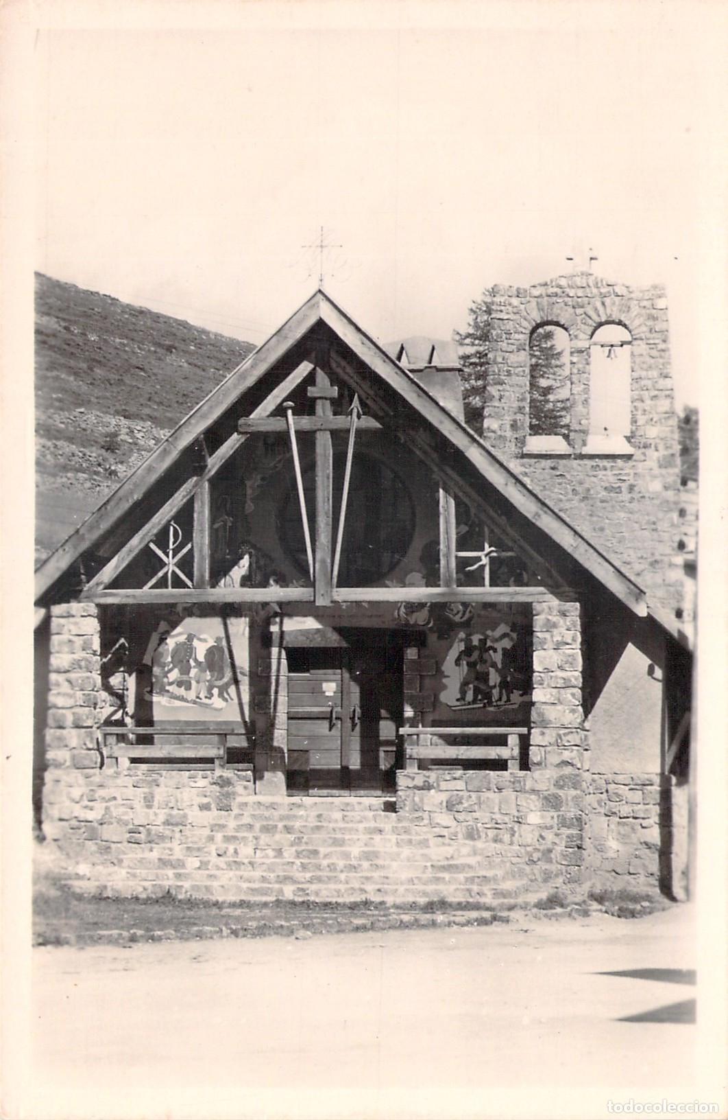 Cartoline: Postal del Santuario de Notre-Dame des Neiges en Valberg, Francia