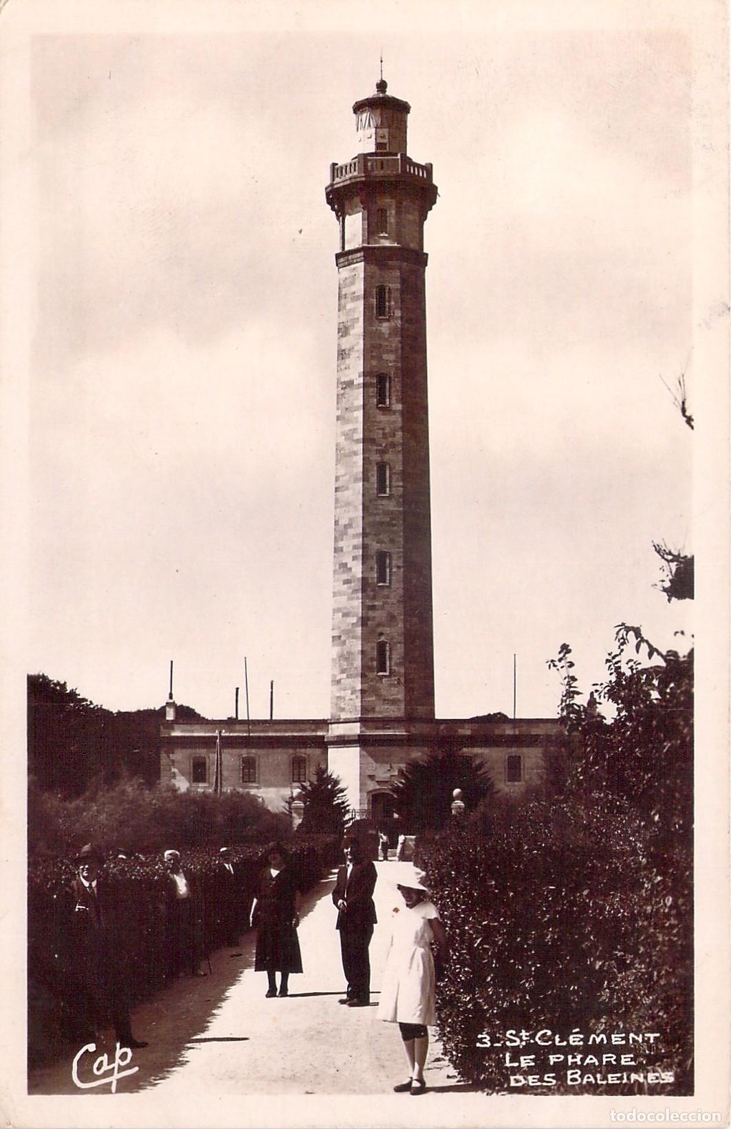 Cartoline: Postal de Saint-Cl&eacute;ment, Le Phare des Baleines