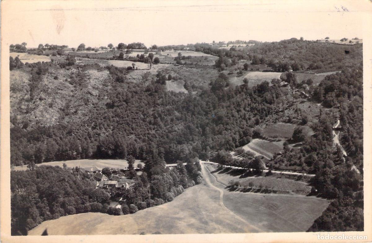 Cartoline: Postal de Dordogne, Moulin du Pervendoux cerca de G&eacute;nis, Francia