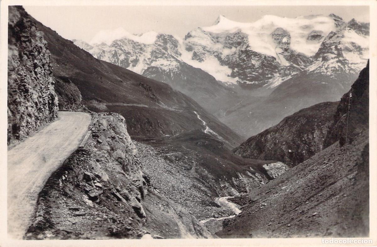 Postales: Postal de la Ruta de l'Iseran en Saboya, Alpes Franceses