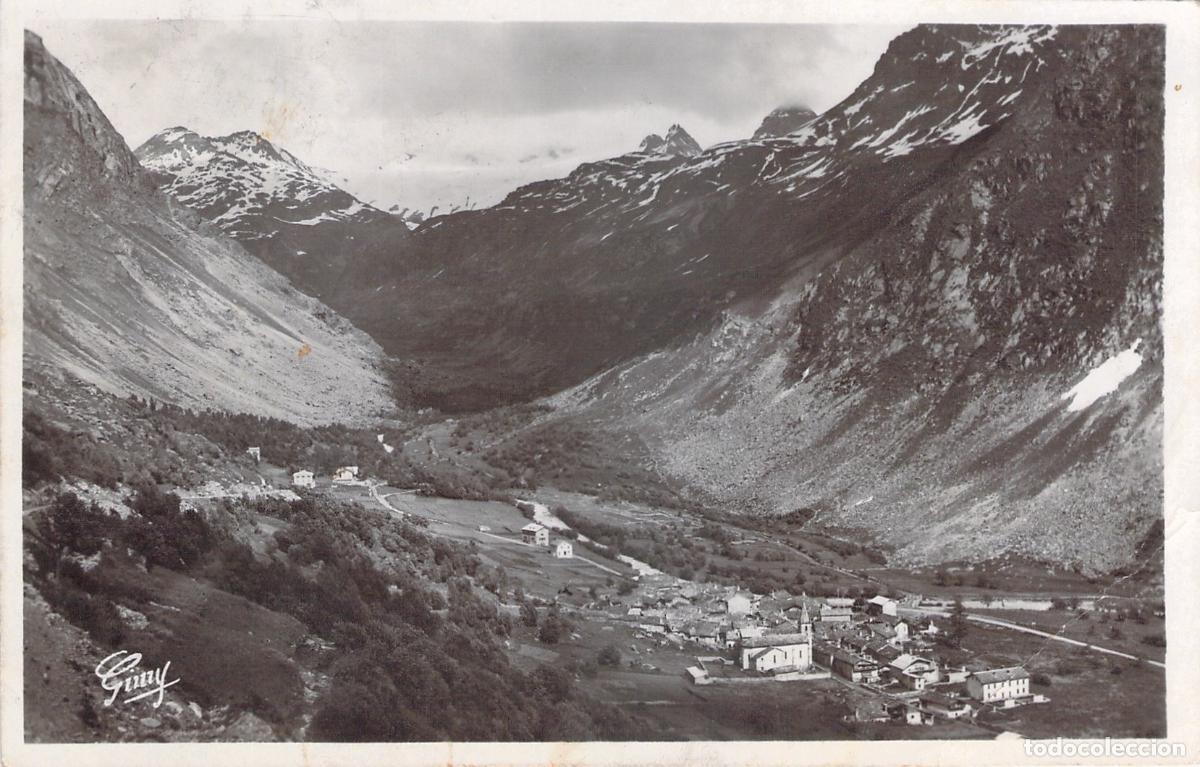 Postales: Postal de Bonneval-sur-Arc, Francia - Vista de la Ruta del Col de l'Iseran