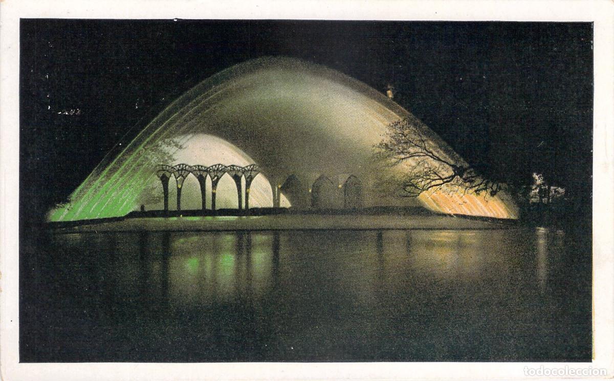 Postales: Postal de la Pasarela de las Palmas, Exposici&oacute;n Colonial de Par&iacute;s