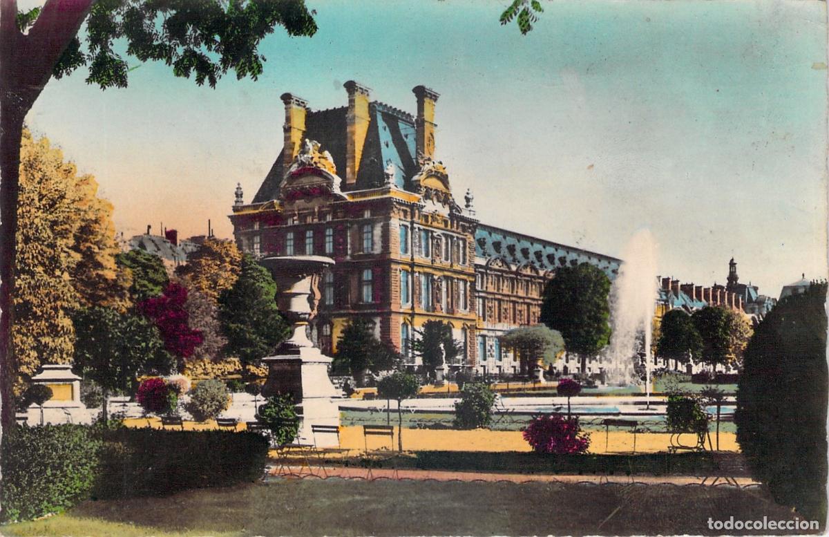 Postales: Postal de Par&iacute;s - El Palacio y Jardines del Louvre