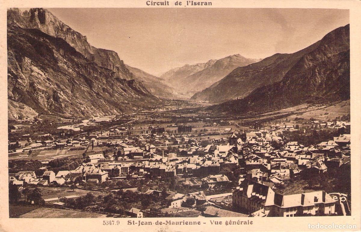 Postales: Postal de Saint-Jean-de-Maurienne Vista General Alpes Franceses