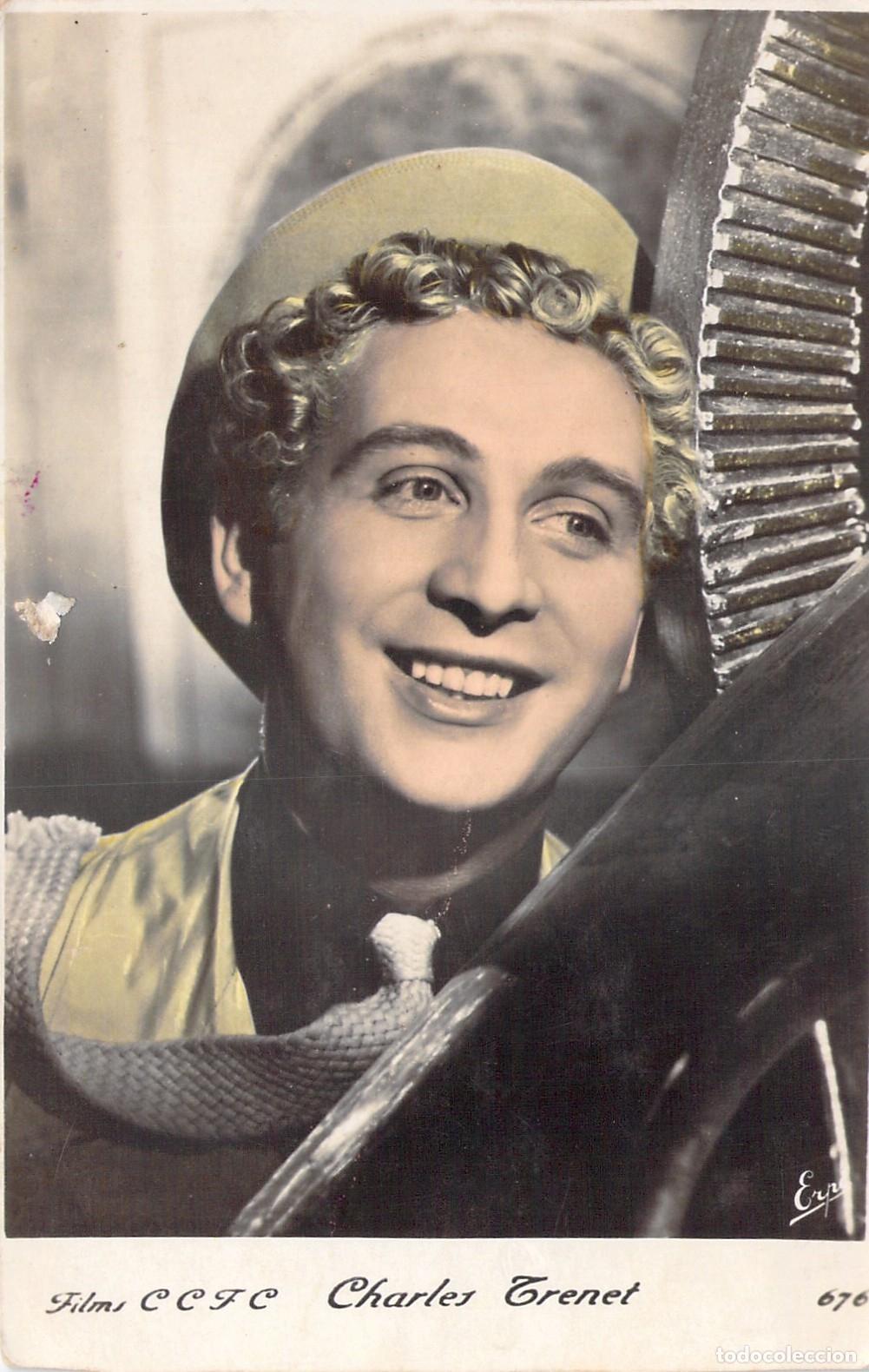 Postales: Postal de Charles Trenet en Pel&iacute;cula de CCFC