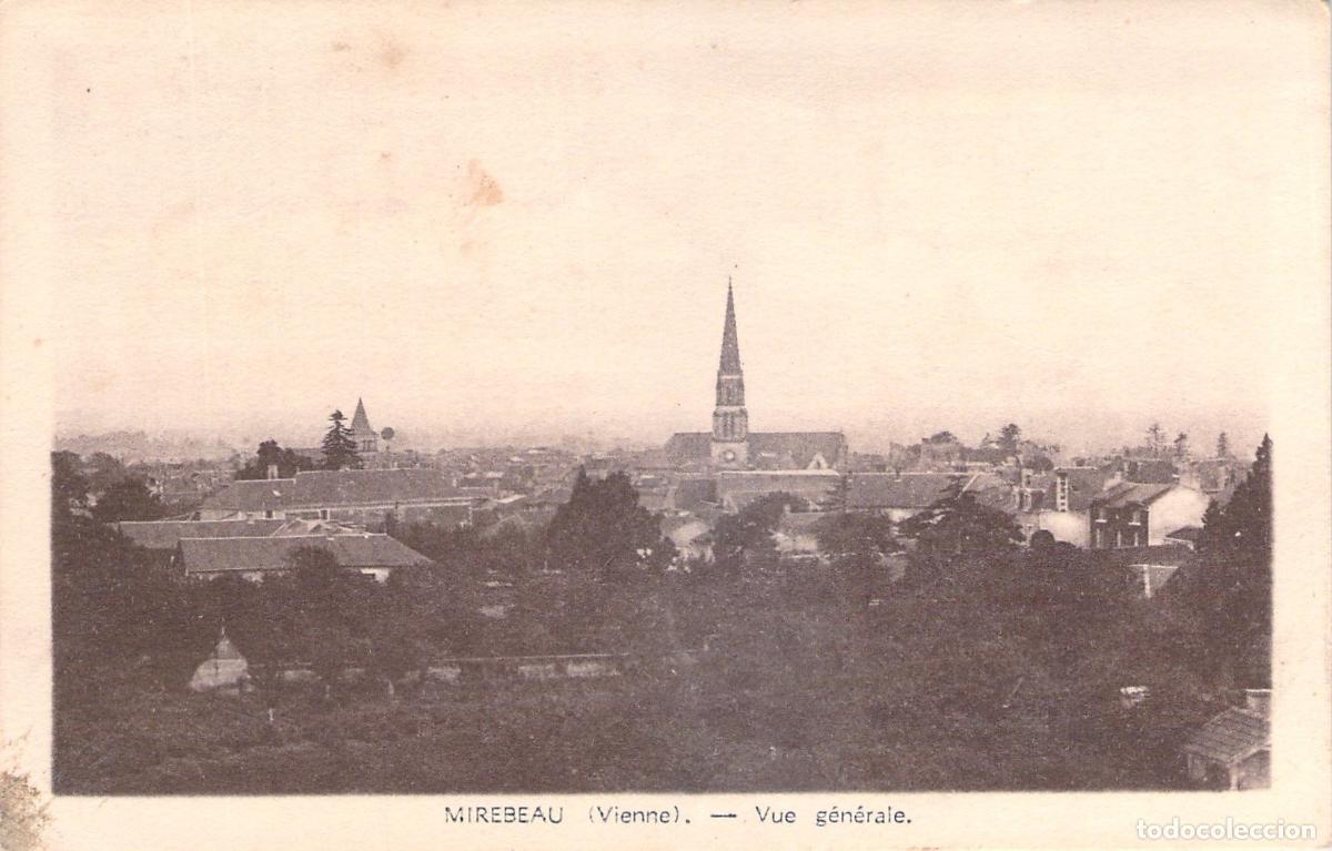 Postales: Postal de Vista General de Mirebeau (Vienne), Francia