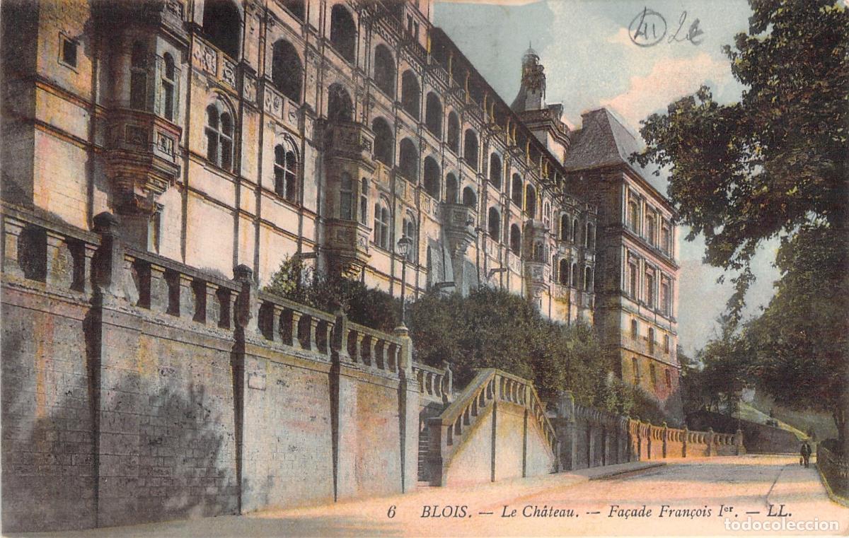 Postkarten: Postal Castillo de Blois Fachada de Francisco I Francia