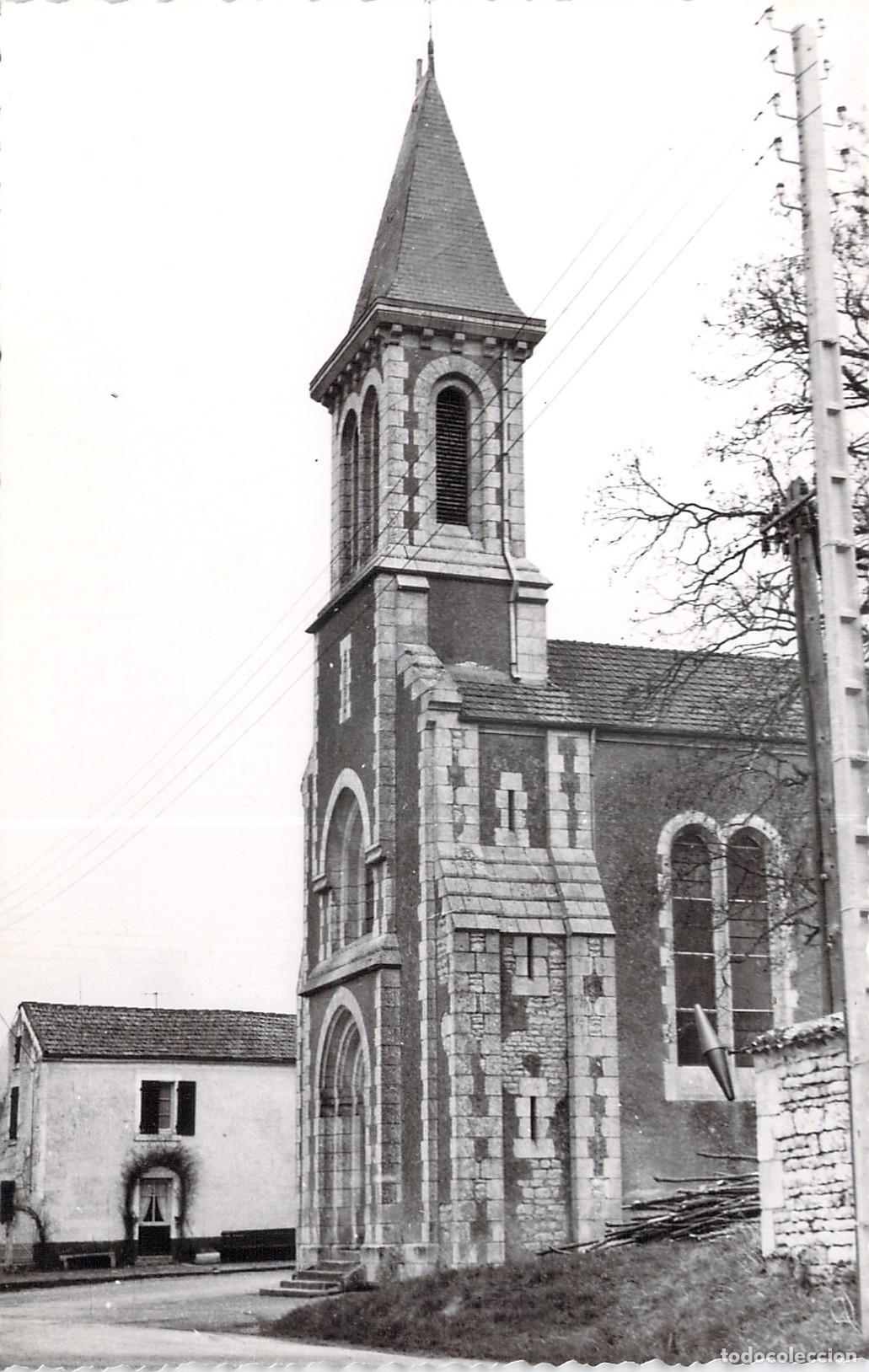 Cartoline: Postal de la Iglesia de Sainte-Christine, Vend&eacute;e, Francia