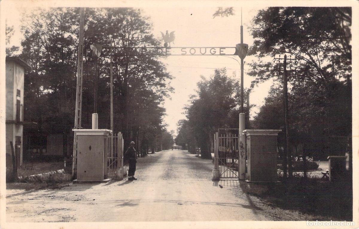 Cartoline: Postal de la Entrada al Camp de Souge, Gironda