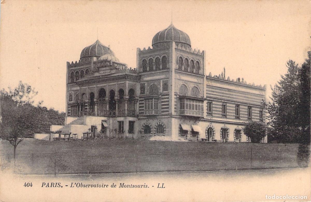 Cartoline: Postal del Observatorio de Montsouris en Par&iacute;s, Francia