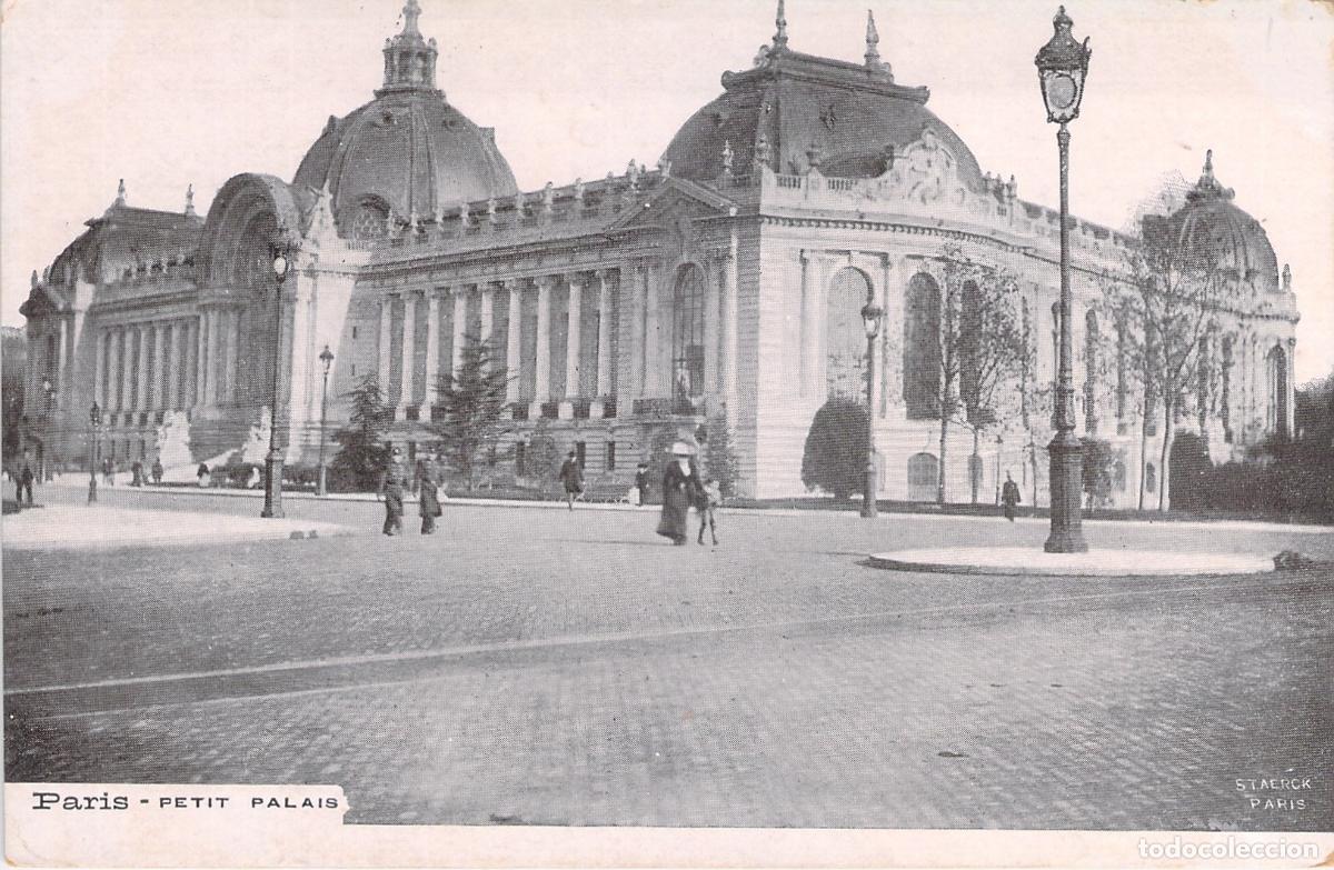 Postales: Postal de Par&iacute;s, Fachada del Petit Palais, Francia
