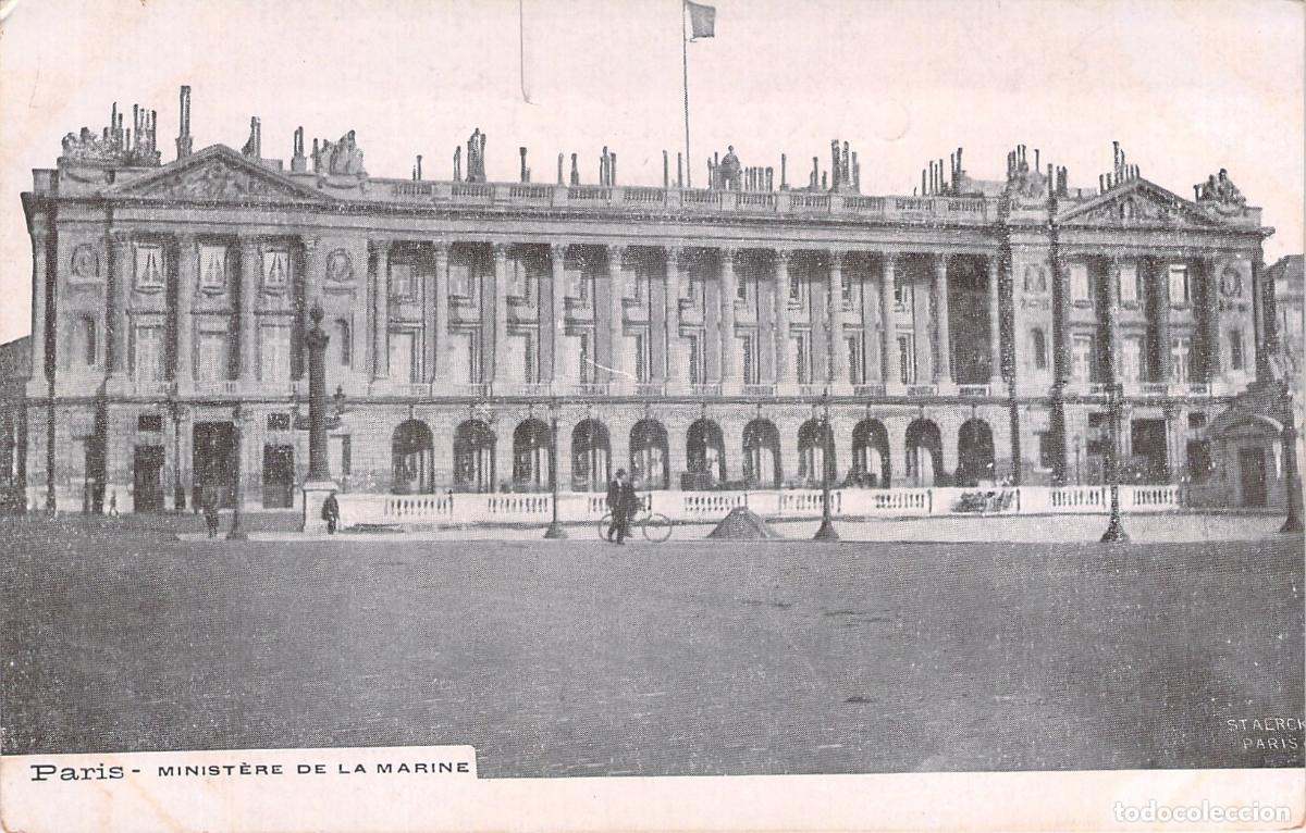 Postales: Postal de Par&iacute;s - Edificio del Ministerio de la Marina