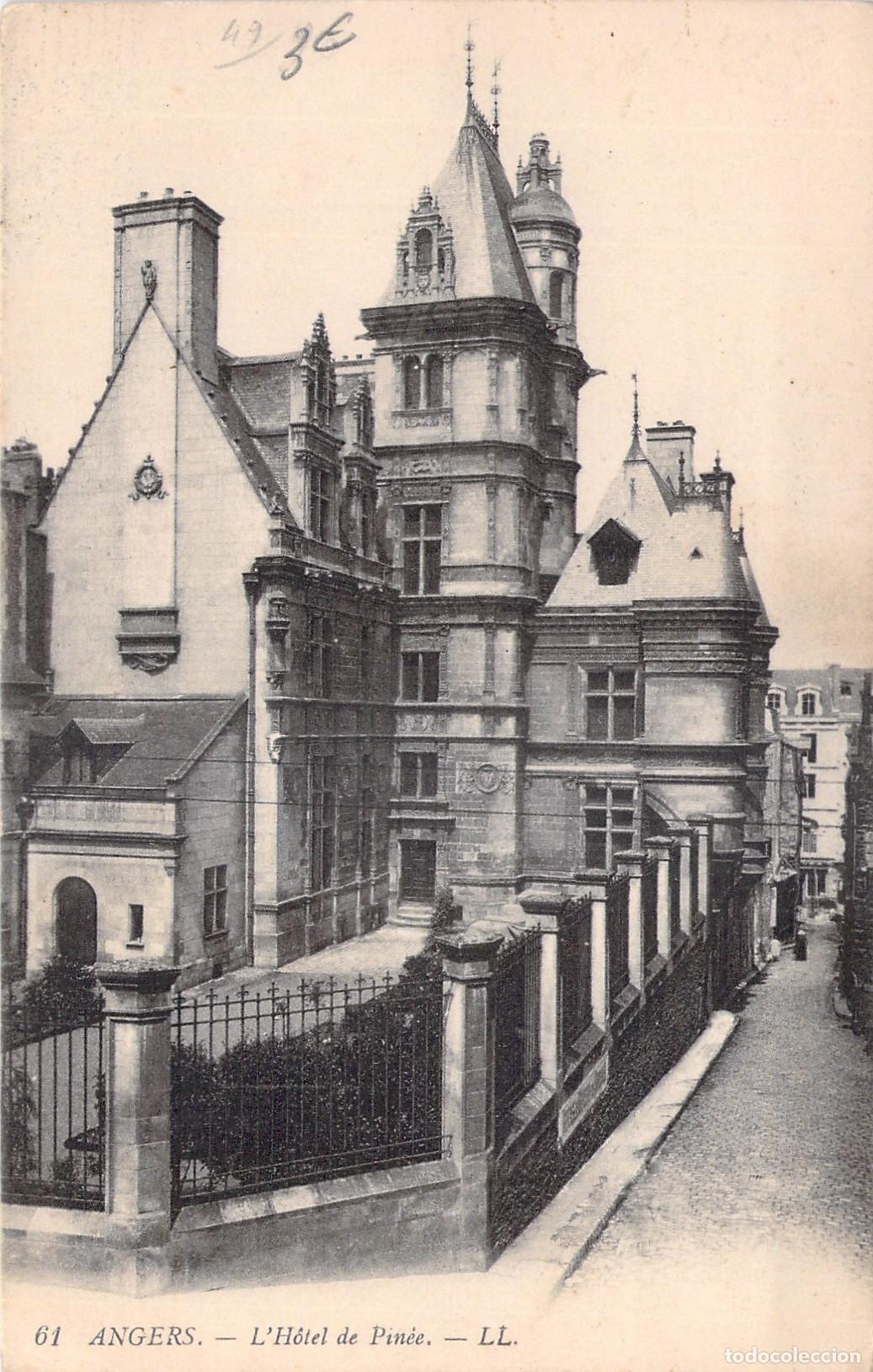 Postales: Tarjeta Postal de Angers - L'H&ocirc;tel de Pin&eacute;e, Francia